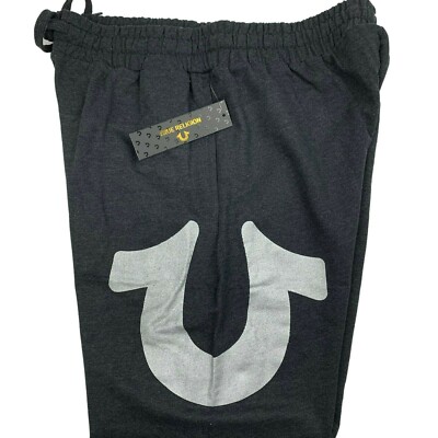 black true religion joggers