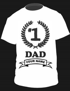 customized father's day shirts
