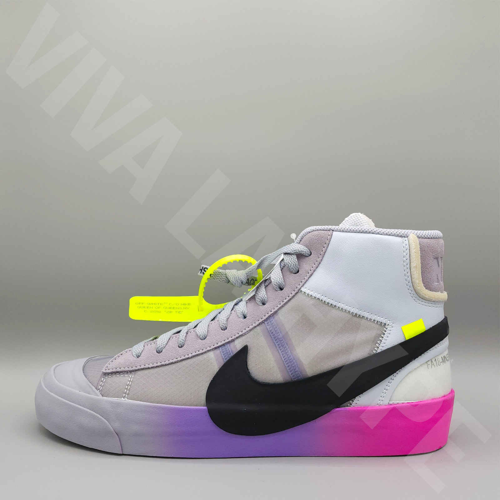 Silicio Contable reunirse Nike Blazer Mid Off-White Wolf Grey Serena Queen | AA3832-002 | Size 10M |  New 91201770762 | eBay