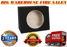 New Single 12" Reg Cab Truck Subwoofer Sealed Enclosure Stereo Bass Sub Box