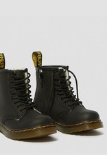 Dr. Martens Toddler Size 10 1460 Fur Lined Boots Black Mohawk 24079001 NEW