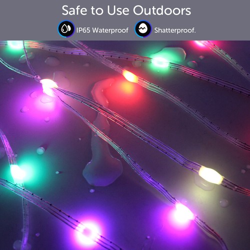 5V WS2812B RGB LED light string with SP511E WIFI Smart APP Music LED Controller - Picture 3 of 9