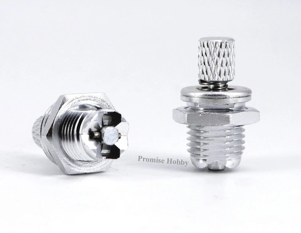 22mm Aluminum Canopy Hatch Cowl Lock Set for Small Electric Nitro Gas RC Boat - Image 3 of 4