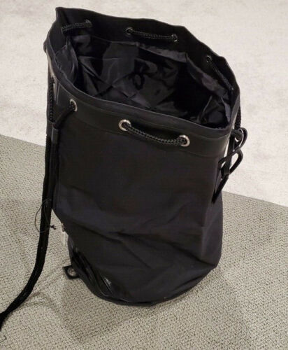 Fahrenheit by Christian Dior faux leather sling backpack Christian Dior Fahrenheit Black Faux Leather Sling Backpack  main image 2