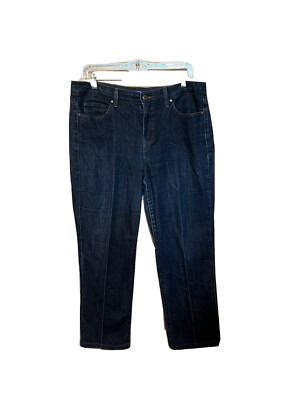 Bandolino Capri Jeans Size 10 Womens Mandie Straight Mid Rise