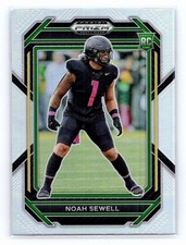 2023 Panini Prizm Draft Picks #191 Noah Sewell Prizms Silver
