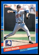John Smoltz 1991 Donruss #75 Atlanta Braves MLB READ FREE SHIPPING AutographDen
