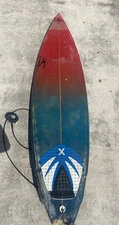 6'2" RS Shortboard, Mayhem, O'Neil, Leash ankle included, Red and Blue Color