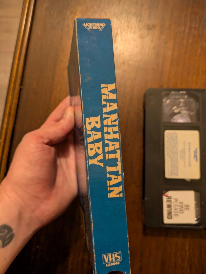 Manhattan Baby VHS (Lucio Fulci, Horror) Tested, Mold Free - Image 2 of 4