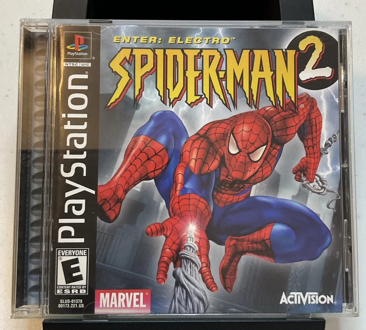 Sony PlayStation 1 Spider-Man 2: Enter-Electro Video Games for
