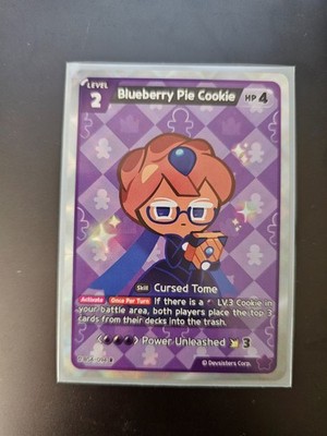 CookieRun Braverse BS4-094 Blueberry Pie Cookie [R] Foil