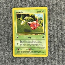 Vintage Pokemon Neo Genesis Hoppip 61/111 Common Card LP