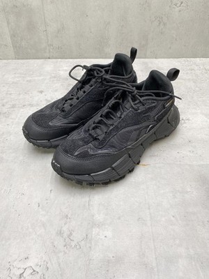 Reebok Zig Kinetica 2.5 Edge Black Suede Cordura Women's Sneakers Shoes Size 7.5