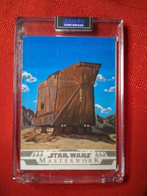 Star Wars Masterwork Artist Sketch Card Auto Jessica Van Dusen 1 Of A Kind