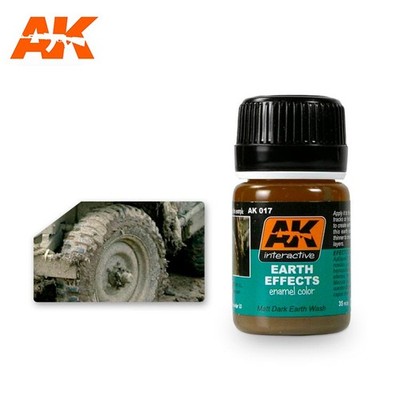 AK-017 AK Interactive Earth Effects (3 Pack)