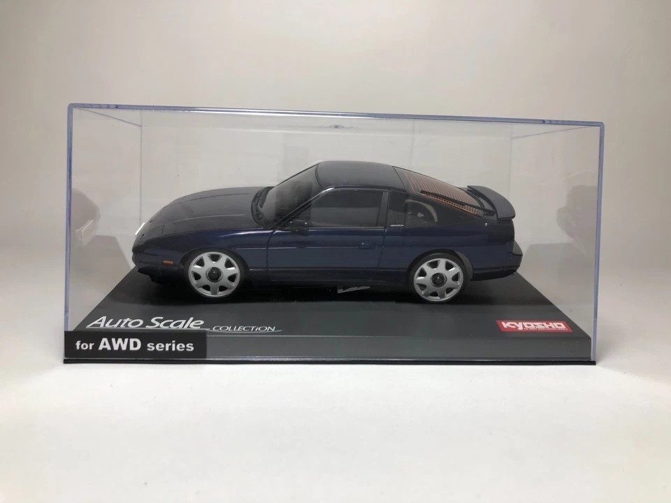 KYOSHO Mini-Z Body NISSAN 180SX Velvet Blue MZP436DB - Image 3 of 4