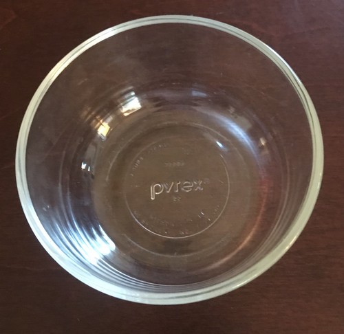 Pyrex 7200A Clear Glass Storage Bowl 2 Cup 4.5"x 2.25" Microwave Safe No Lid EUC - Picture 3 of 6