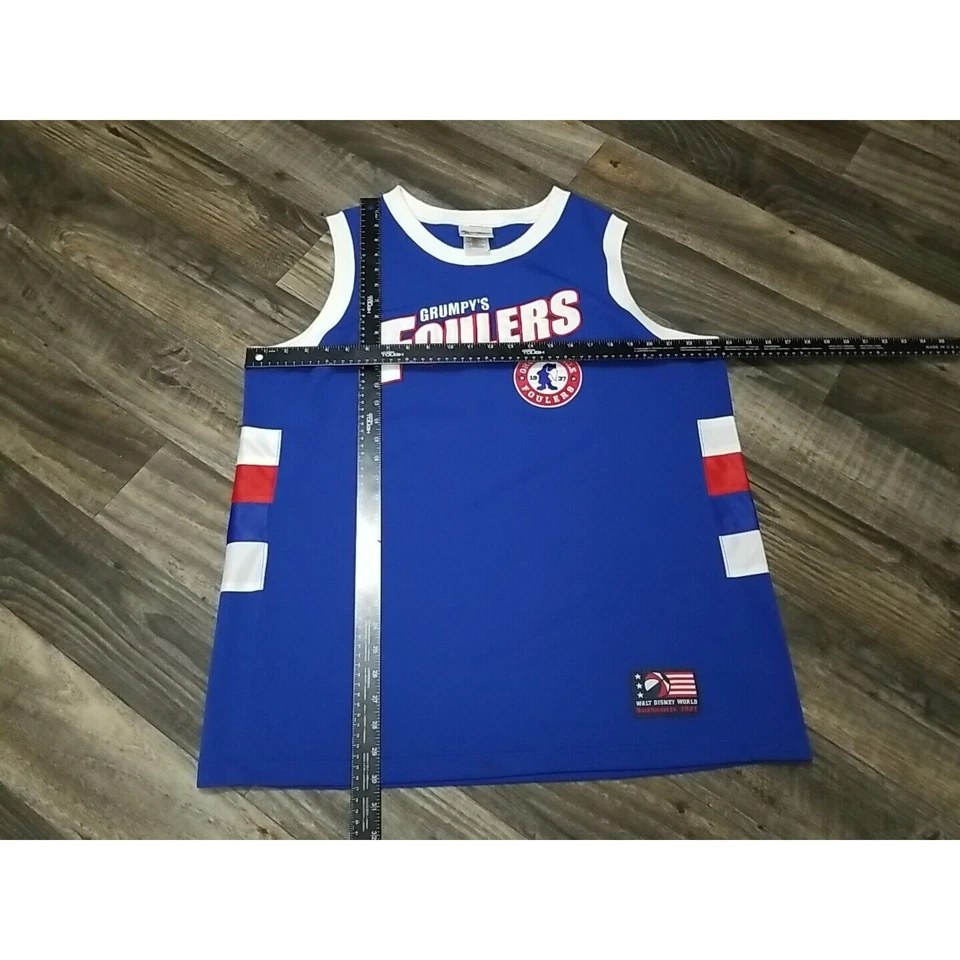 Camiseta deportiva de baloncesto vintage de Walt Disney World Grumpy’s Foulers talla grande Foto 2 de 4
