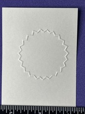 Sun Embossing Folder Cuttlebug Provo Craft Card Making Scrapbooking