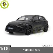 1/18 Audi RS 3 2025 NOREV 188388 Myth Black Metallic Diecast Model Car