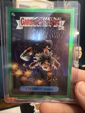 Garbage Pail Kids Chrome 6 238b Cherry Bomb Green Parallel 209/299