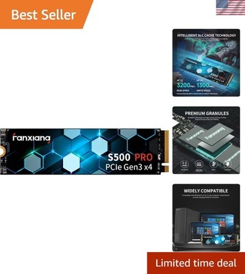S500 Pro 512GB NVMe M.2 SSD - Reliable, Fast, and Secure Storage