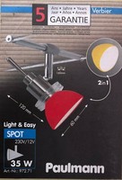Paulmann 972.71 Halogen Seil Spot 12V Seilsystem 160Mm Seilabstand GU5,3
