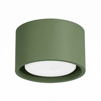Deckenlampe Aluminium OlivgrüN GX53 Modern Flur Ø 10 Cm Deckenleuchte Wohnzimmer