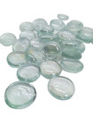 300 X Decorative CLEAR Glass Pebbles NUGGETS Stones Beads Gems CRAFT vase