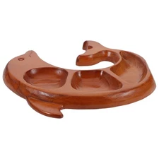 Charcuterie Platter Wooden Serving Tray Appetizer Plate Artistic Snack