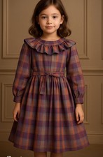 Yves Saint Laurent Kids Holiday Dress Size 7- Vintage