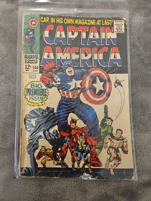 Captain America 100 Cgc 5.0