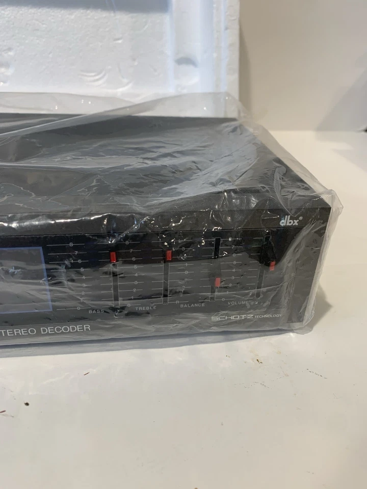 Amplificador estéreo decodificador MTS amplificado F.R.E.D III Recoton DBX V624 raro nuevo 🔥 Foto 4 de 4