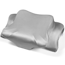 Satin Pillowcase for Cervical Pillows, Cover Only Fit for Orthopedic Neck S...
