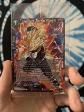 SS Vegeta Burst of Strength P-401 PR Foil Dragon Ball Super Card Game Sealed