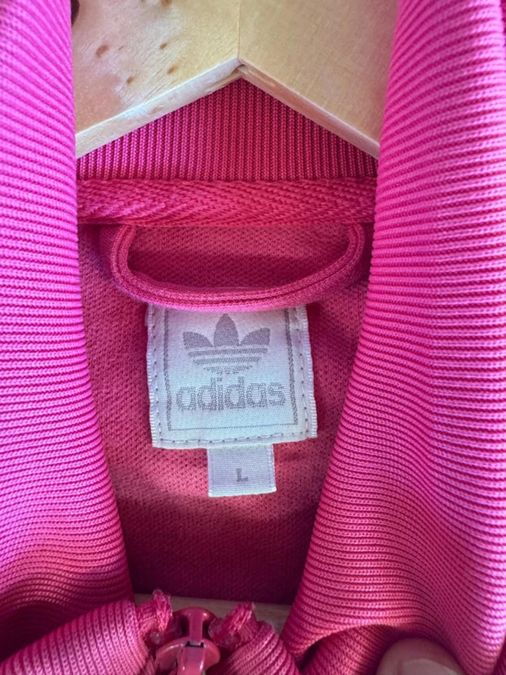 Mens Adidas Retro Tracksuit Top Originals Large . - Image 4 of 4