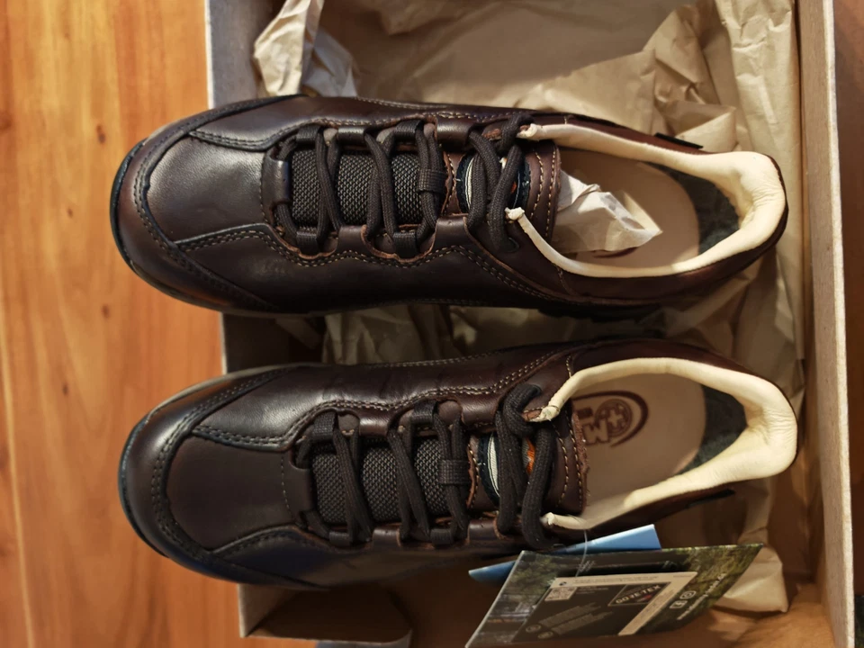 Meindl Linosa Lady Identity Leder Frauen Trekkingschuhe Braun Gr. 39 Neu - Bild 4 von 4