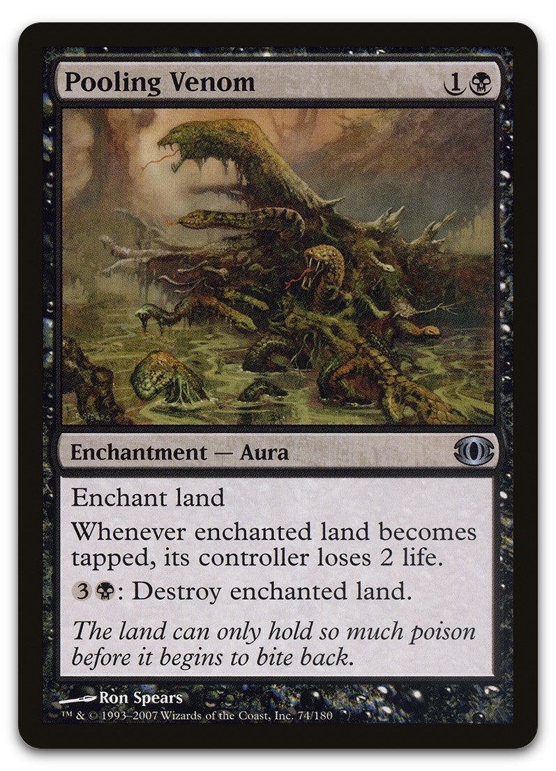 Pooling Venom #74 (NM) Future Sight FUT Magic MTG