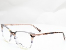 gx by Gwen Stefani GX108 GRY Grey Stripe Women's Eyeglasses 51-16-135