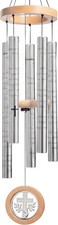 Cross Memorial Wind Chimes Sympathy Wind Chime for Loss of Loved One Religious