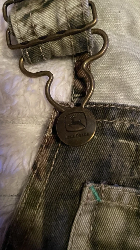 学步儿童复古 John Deer 连体裤,男女通用,2-3 岁 — 第 4/4 张图片