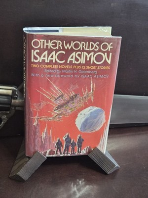 Isaac Asimov Other Worlds 1987 Avenel 1st Print Hardcover Dust Jacket HCDDJ LN