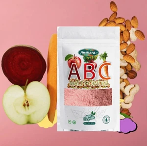 ABC Poudre de malt, pomme, betterave, carotte & Immunité des noix & Amplifiement énergétique