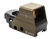 Ultra Shot M- Spec Series FMS Reflex Sighr- Dark Earth Sight Mark