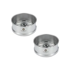 2pcs φ4.7-Inch Mini Steamer for Sierra Cup 304 Stainless Steel S362-2P