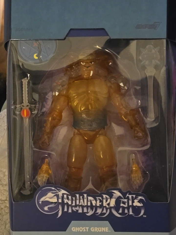 Figura de acción Super7 Thundercats Ultimates 7" Ghost Grune Premium Foto 2 de 2