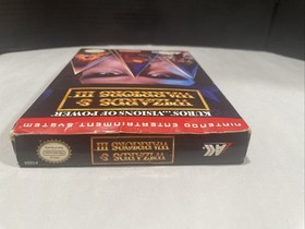 #645 Wizards & Warriors III CIB sigillo ovale nintendo NES ottimo