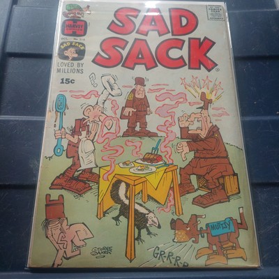 SAD SACK #216 (OCT 1970) Harvey Comics VG+/FN VINTAGE MUTTSY GEORGE BAKER ART