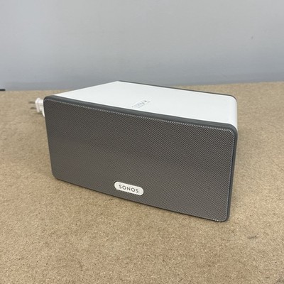 Sonos PLAY:3 Wireless Network Speaker - White S1/S2 Compatible (PLAY3US1) TESTED