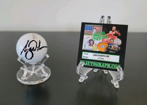 Tiger Woods Signed Autographed Golf Ball PGA with COA CLEAN SIGNATURE - Picture 3 of 4